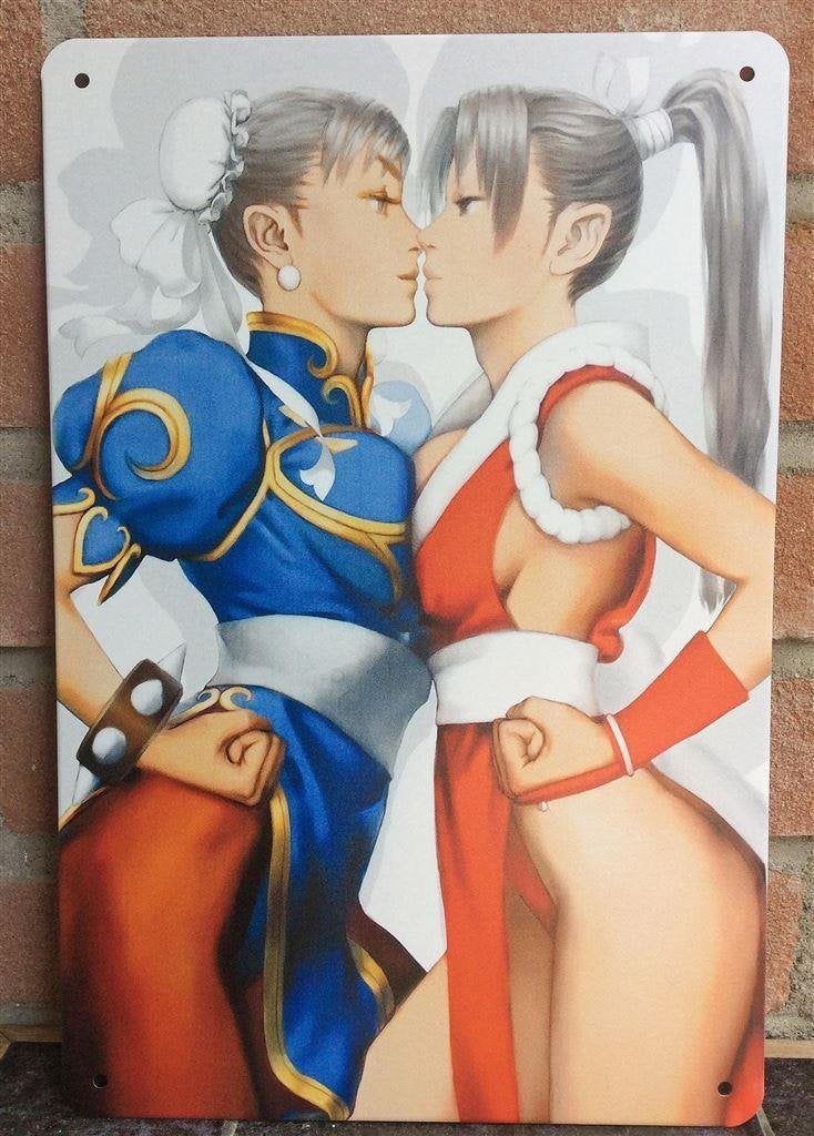 Mai Chun Li Sexy STREET FIGHTER 6 Metalen Wandbord, Vechten, Verzenden, 1 speler, Nieuw
