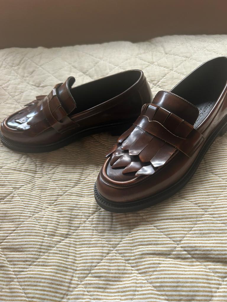 Stefano Lauran loafers maat 38, Kleding | Dames, Schoenen, Bruin, Instappers, Ophalen of Verzenden, Zo goed als nieuw
