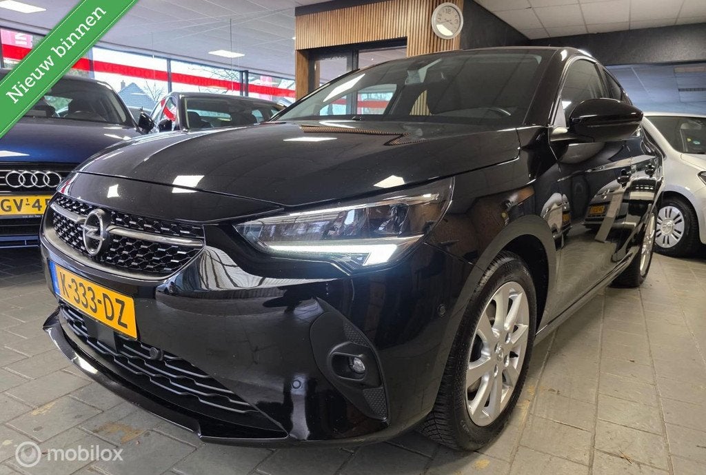 Opel Corsa 1.2 Elegance Virtual Led Carplay Camera Goed Onde, Voorwielaandrijving, 101 pk, Gebruikt, Euro 6