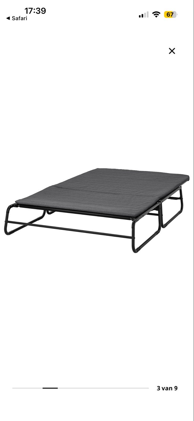 IKEA HAMMARN Slaapbank, Ophalen, Gebruikt, Tweepersoons, 120 cm