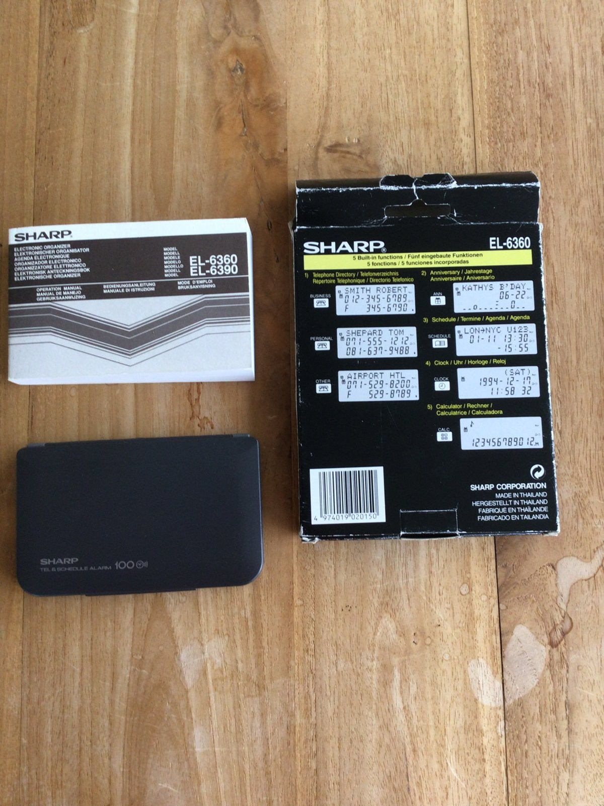 Sharp Electronic organizer EL 6360, Ophalen of Verzenden, Nieuw