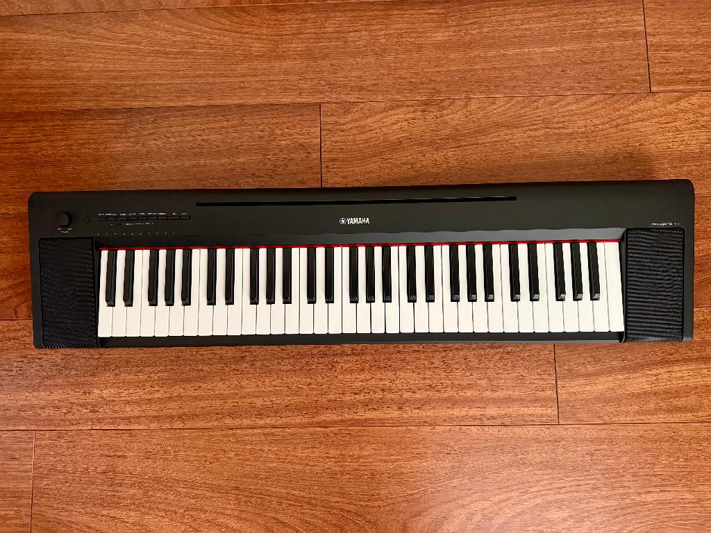 Yamaha Piano/Keyboard NP-15 Zwart ZGAN, Ophalen, 61 toetsen, Midi-aansluiting, Nieuw