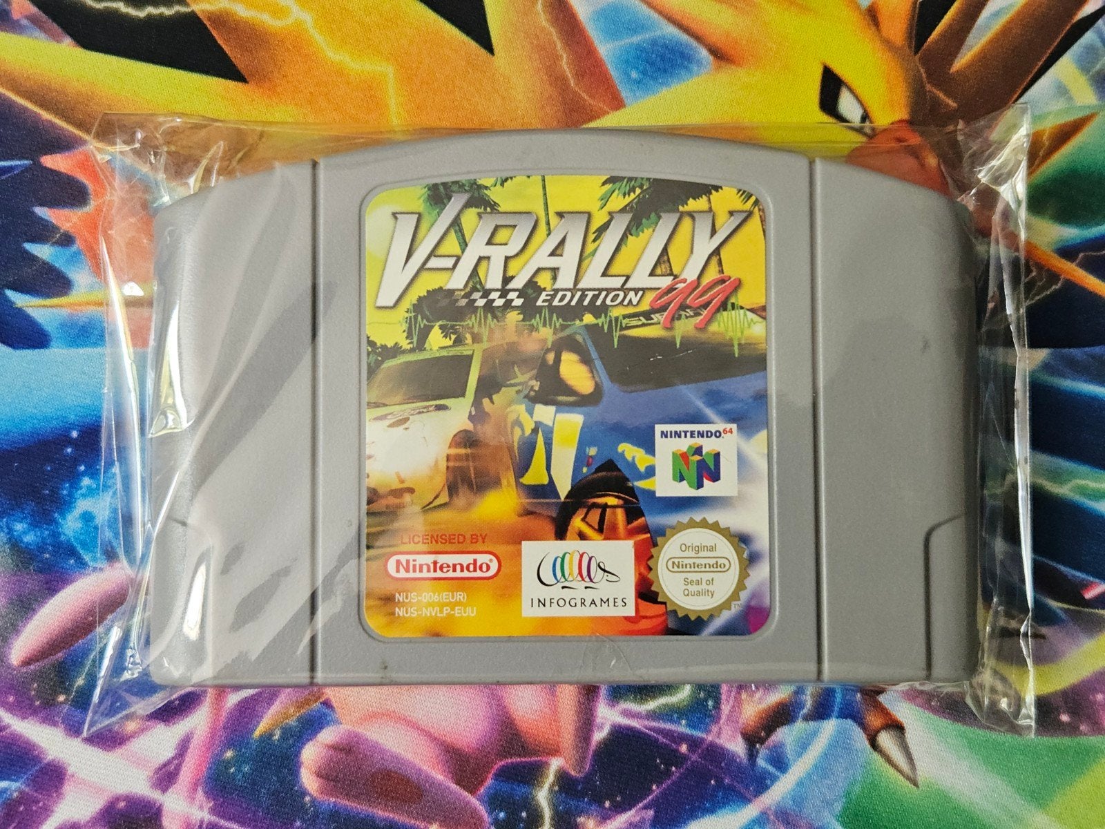 V-Rally 99 Nintendo 64 (N64), Gebruikt, 1 speler, Racen en Vliegen, Ophalen of Verzenden