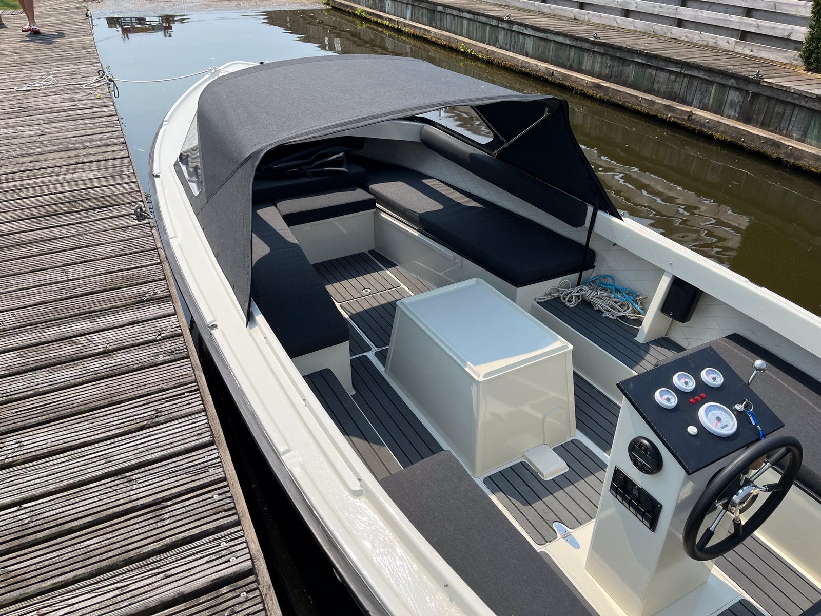 Sloep Polar 22 te koop 6,7 meter lang, Watersport en Boten, Overige typen, Binnenboordmotor, Diesel, Zo goed als nieuw