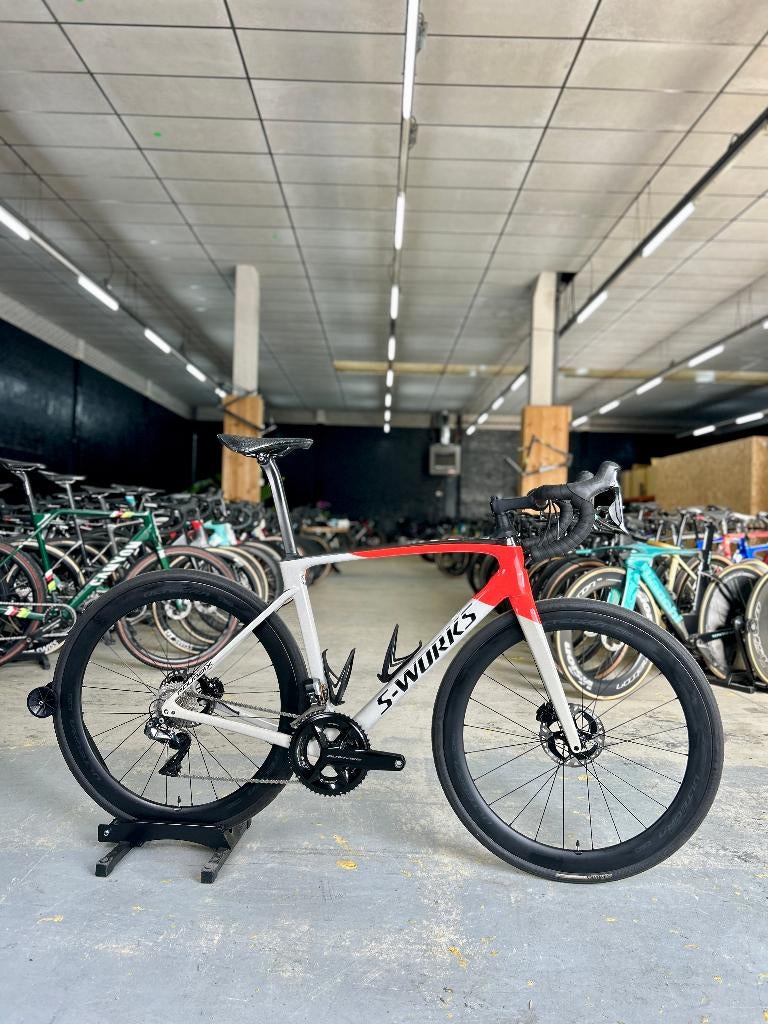 Specialized S-Works Roubaix Dura Ace Di2 Carbon Racefiets, Ophalen, Zo goed als nieuw, Overige typen