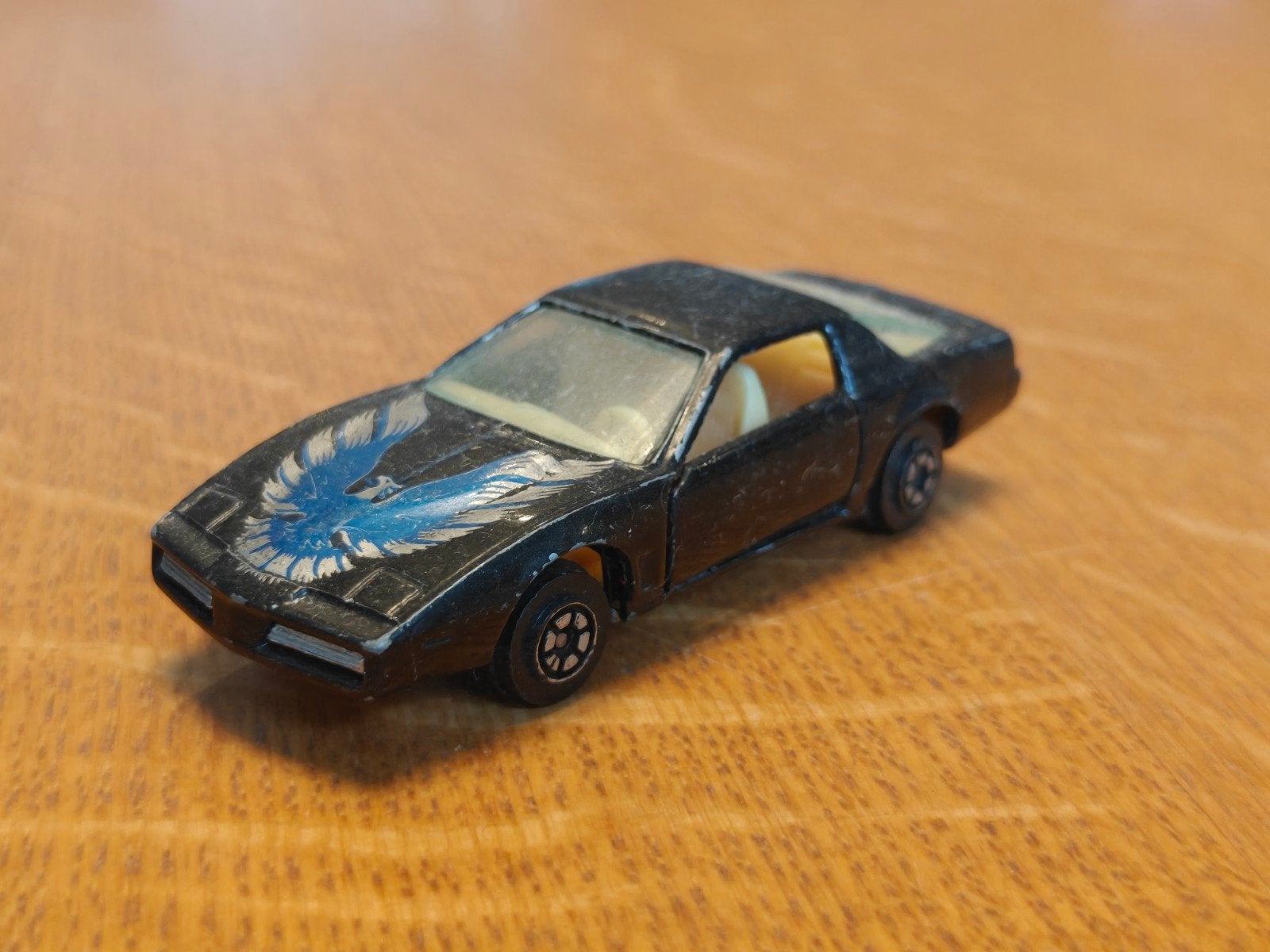 Yatming Pontiac Firebird ZWART, Ophalen of Verzenden, Zo goed als nieuw, Auto