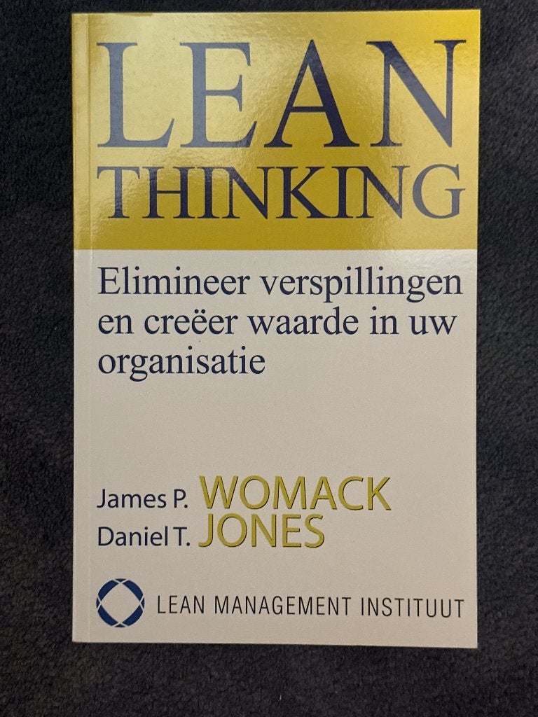 Lean Thinking, Boeken, James P. Womack en Daniel T. Jones, Zo goed als nieuw, Beta, HBO