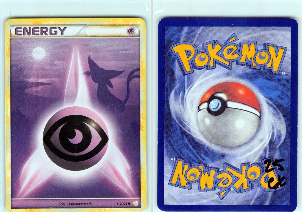 Pokémon kaart te koop: Psychic Energy (HS 119), Verzenden, Zo goed als nieuw
