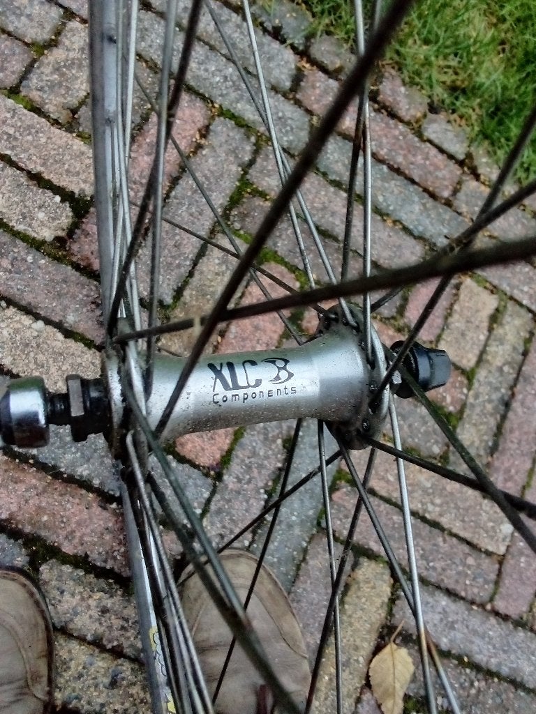 voorwiel fiets, Ophalen