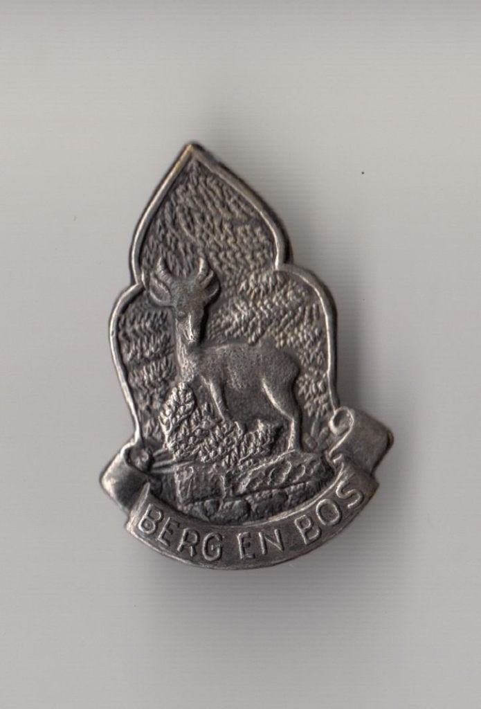 Berg en Bos Hert broche, Gebruikt, Niet vindbaar, Niet vindbaar, Speldje of Pin
