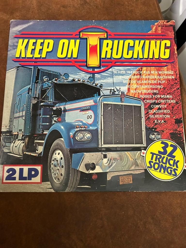 Keep on trucking -, Ophalen of Verzenden, Zo goed als nieuw, 12 inch, Levenslied of Smartlap