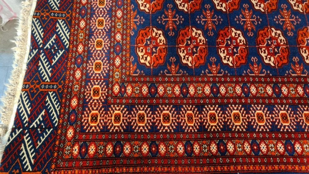 Perzisch tapijt Bochara 185 x 126/Kleed/Kelim/Oosterse/Loper, Ophalen of Verzenden