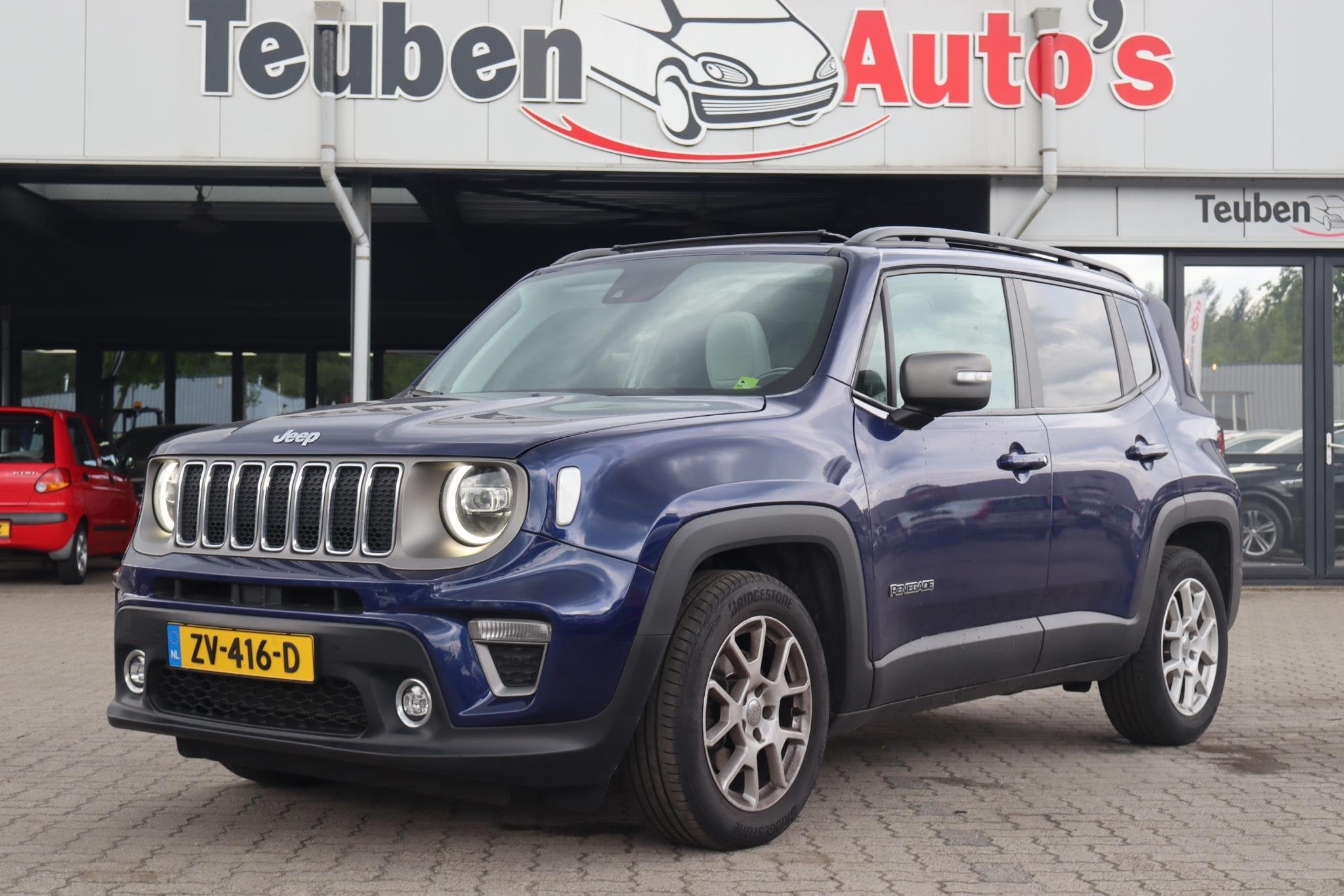 Jeep Renegade 1.3T Freedom | Facelift model | Apple Carplay, Auto's, Jeep, Automatische klimaatregeling, Gebruikt, 4 cilinders