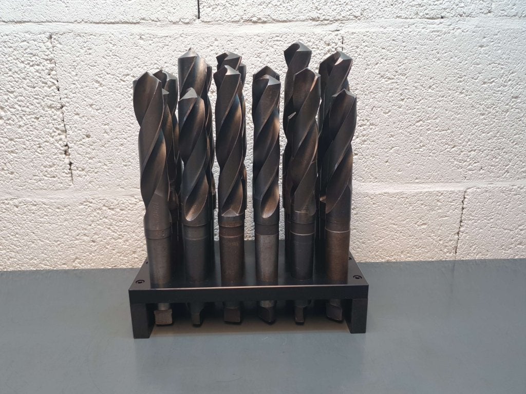 MC4 / Morse Conus 4 boren set 31.5 t/m 40mm zeer compleet, Doe-het-zelf en Verbouw, Niet ingevuld, Gebruikt, Niet ingevuld, Ophalen of Verzenden
