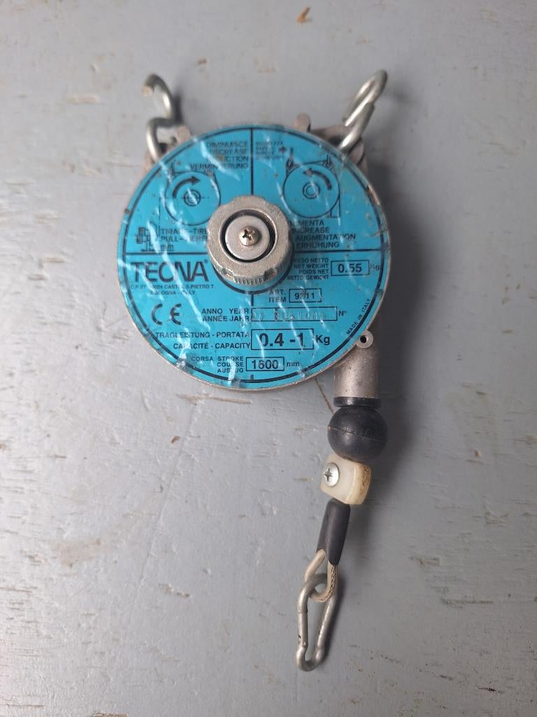 Tecna 9311 veerbalancer 0.4-1kg, Ophalen of Verzenden, Gebruikt