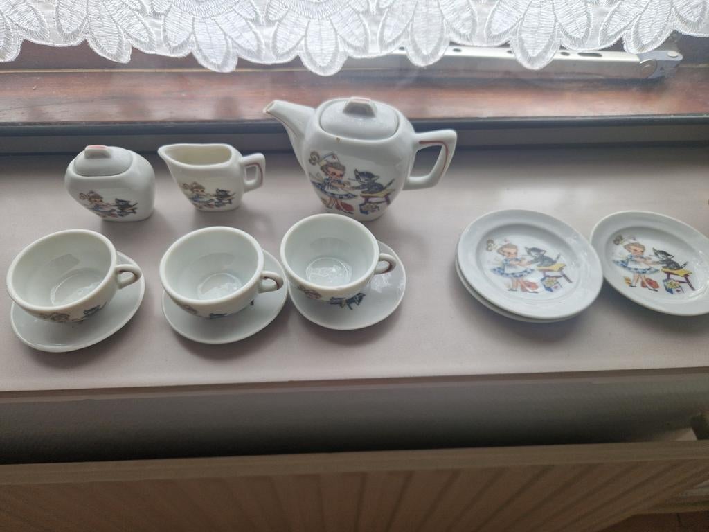 thee service mini, Ophalen of Verzenden, Overige materialen, Minder dan 25 cm