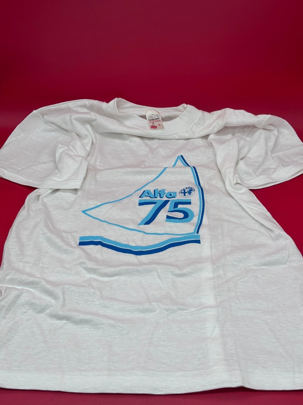 Alfa Romeo 75 T-shirt, Italpartsenzo@gmail.com, 4515AK, Nieuw, Ophalen of Verzenden