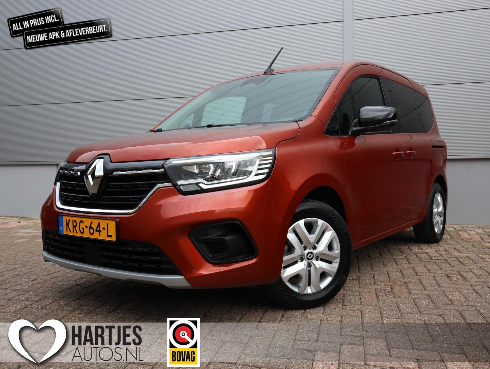 Renault Kangoo 1.3 TCe Edition One (Vol-Opties!) 1e eigenaar, Auto's, Renault, Voorwielaandrijving, Gebruikt, 4 cilinders, Met garantie (alle)