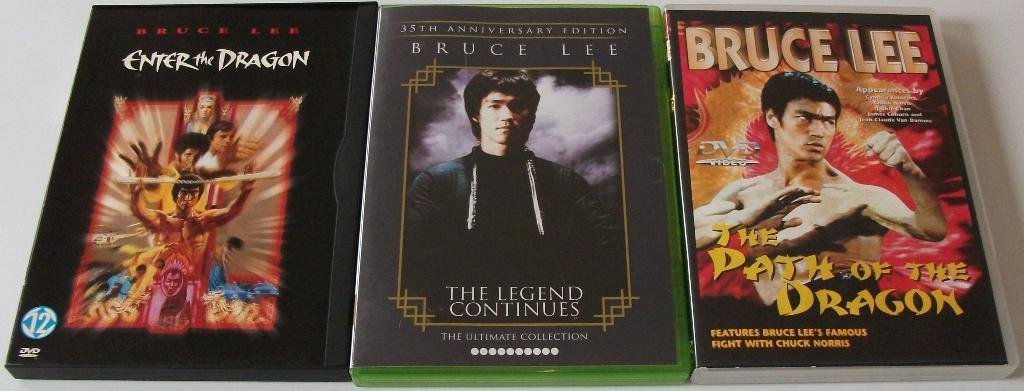 Dvd *** BRUCE LEE *** 3 stuks, Vanaf 12 jaar, Ophalen of Verzenden, Zo goed als nieuw, Actie