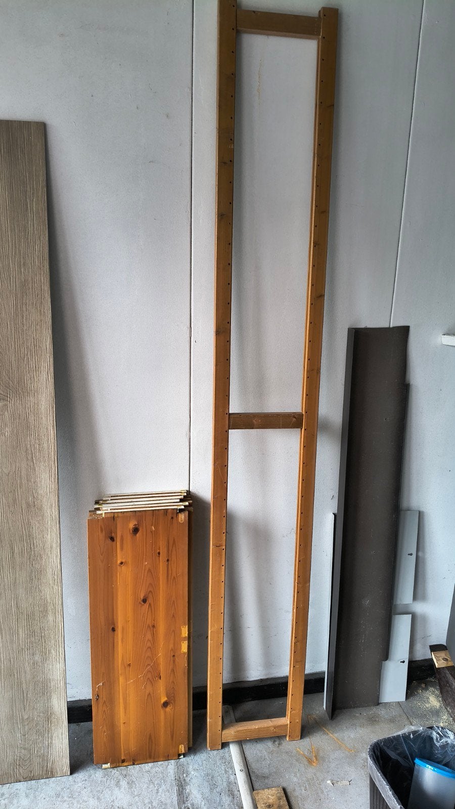6 x Lundia legger + 1 staander, Huis en Inrichting, Kasten | Stellingkasten, Ophalen, Gebruikt
