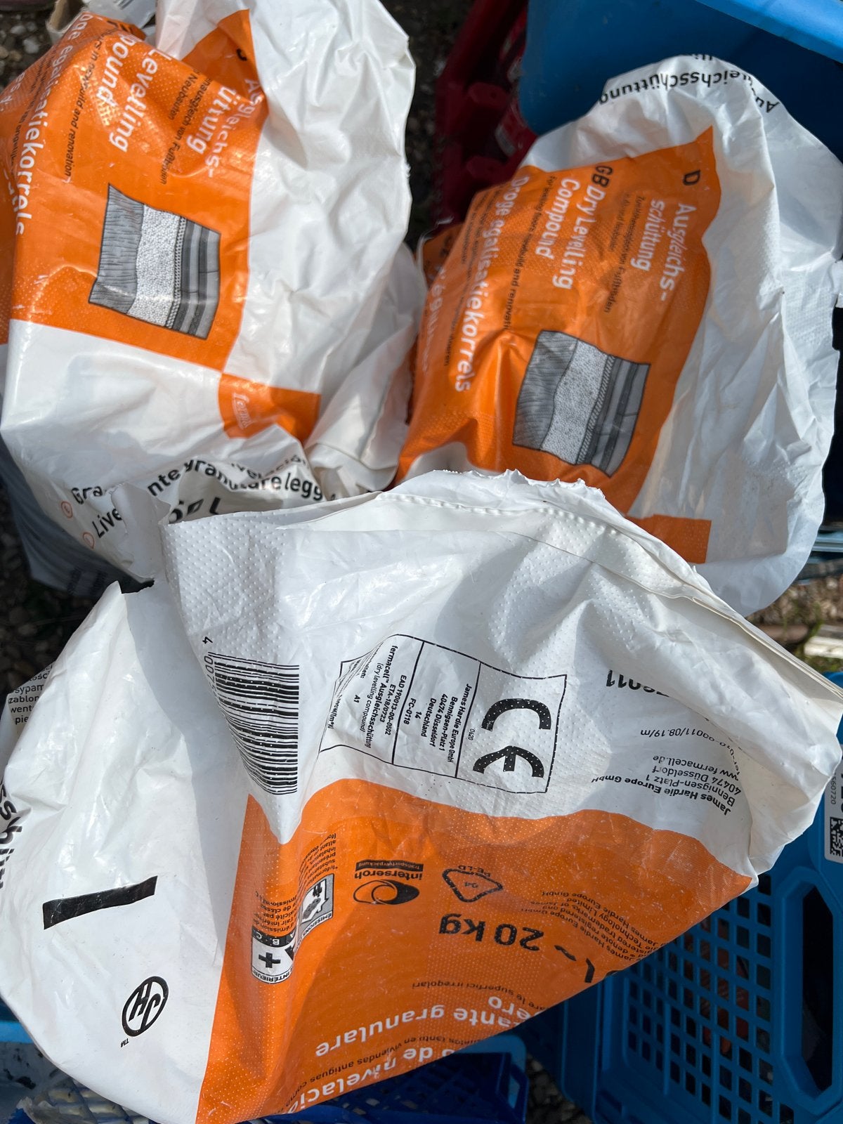 Fermacell droge isolatiekorrels 100L / 40Kg, Ophalen, Zo goed als nieuw