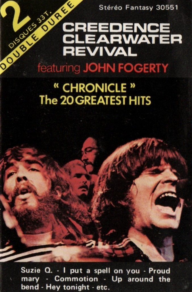 Cassettebandje Creedence Clearwater Revival - Chronicle, Ophalen of Verzenden, Gebruikt, Pop, 1 bandje