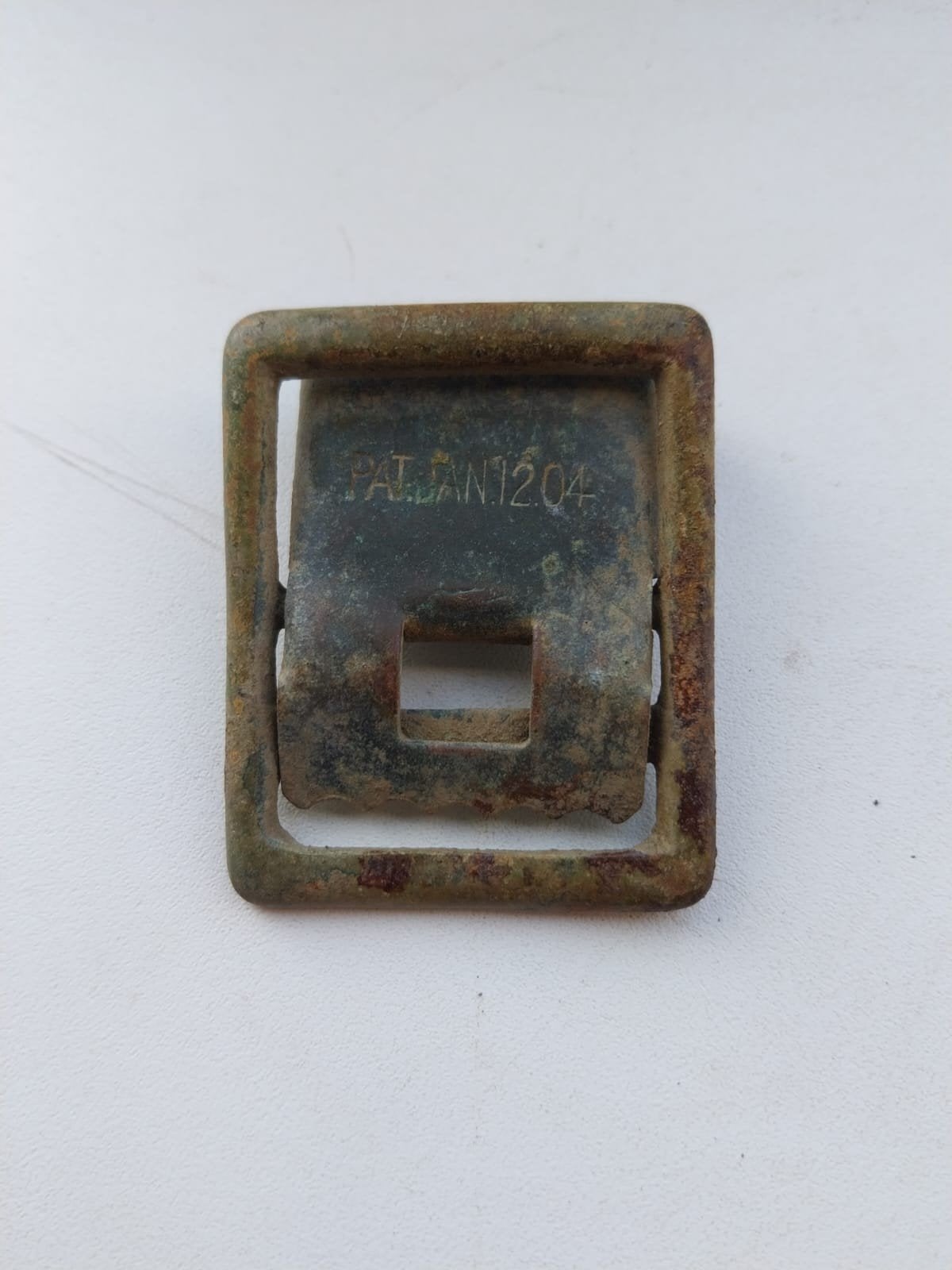 Usa gesp Springfield wo1  patent, Ophalen of Verzenden, Amerika, Embleem of Badge