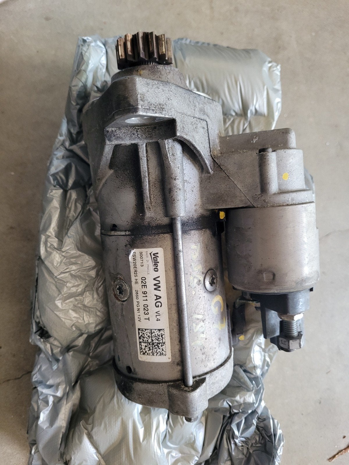 vw golf dsg startmotor, Auto-onderdelen, Ophalen of Verzenden