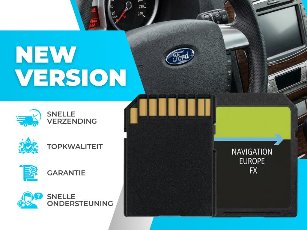 Ford FX SD Kaart 2021-2025 ✅ Europa TomTom new, Computers en Software, Navigatiesoftware, Nieuw, Landkaarten, Heel Europa, Verzenden