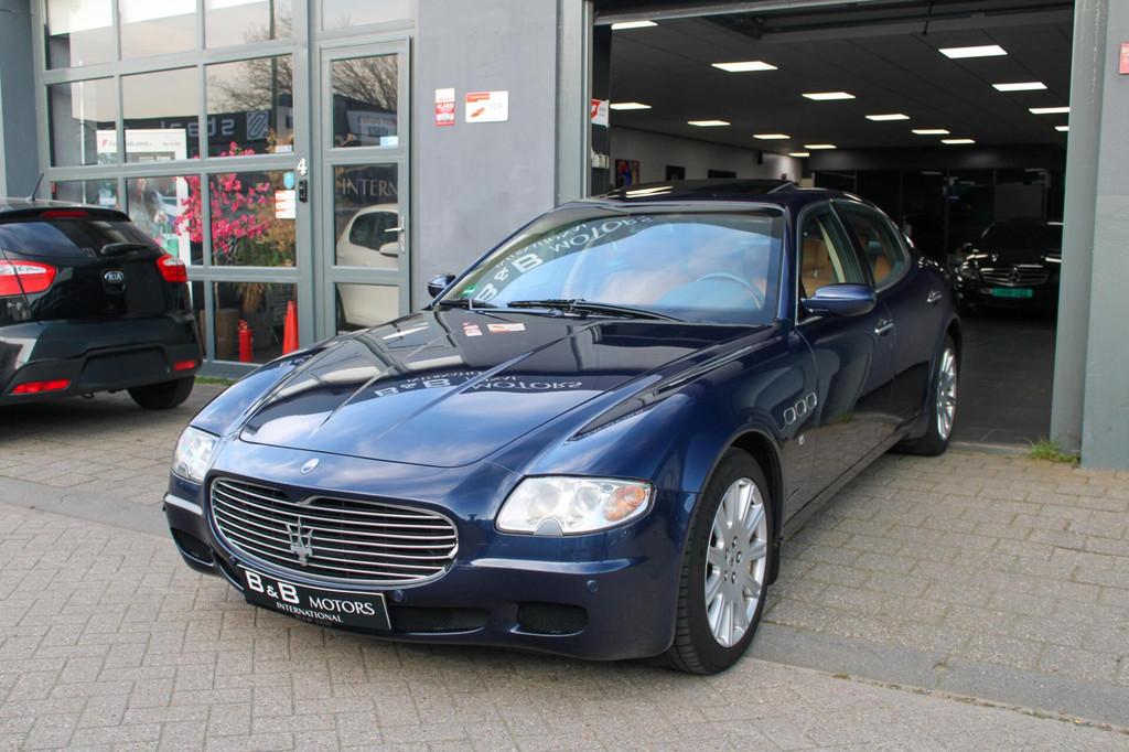 Maserati Quattroporte 4.2 Duo Select|DEALER ONDERHOUDEN+, Auto's, Maserati, Bedrijf, Quattroporte, Airbags, Airconditioning, Alarm