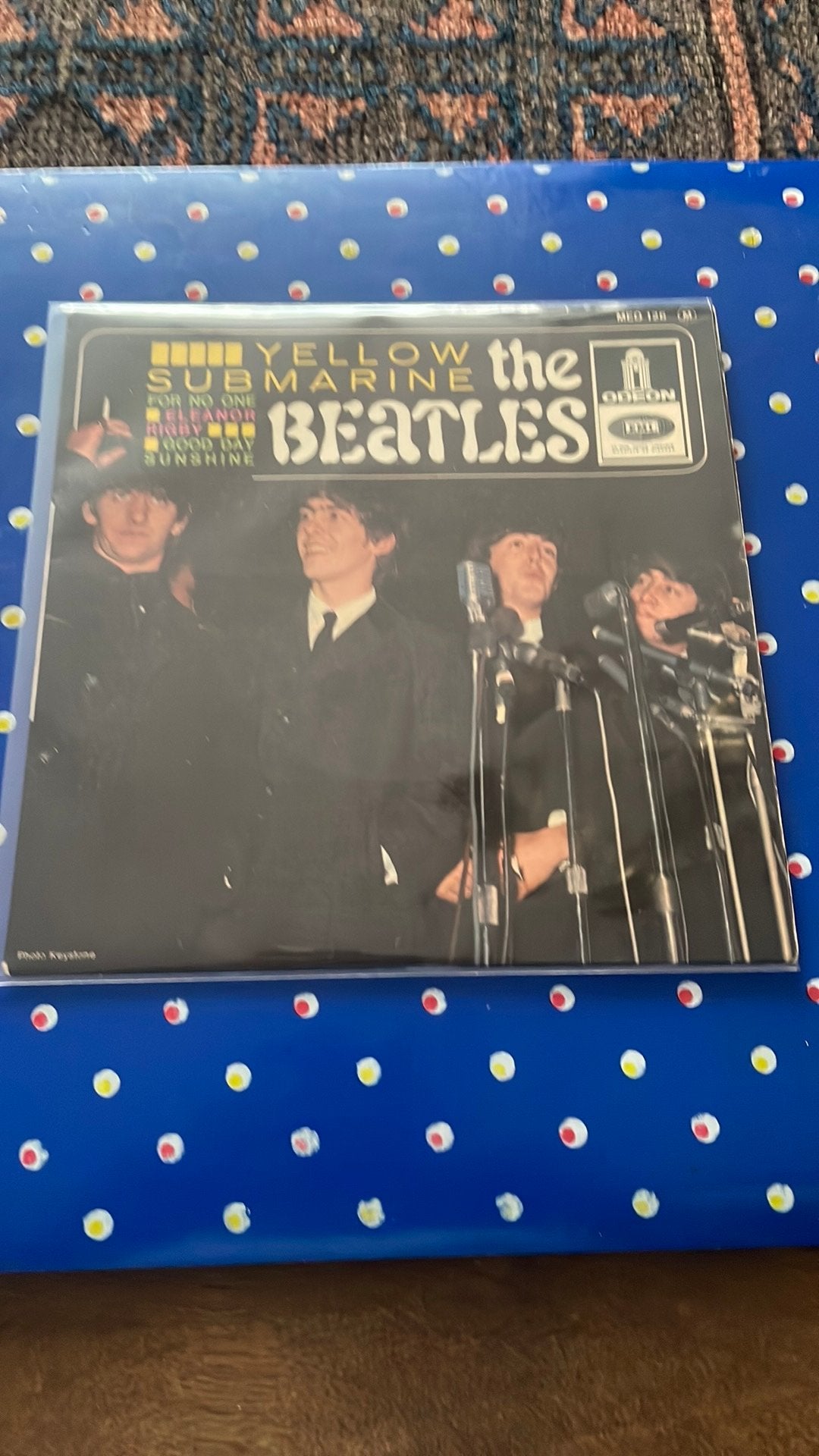EP The Beatles Yellow submarine (Fr), Ophalen of Verzenden, Zo goed als nieuw, EP