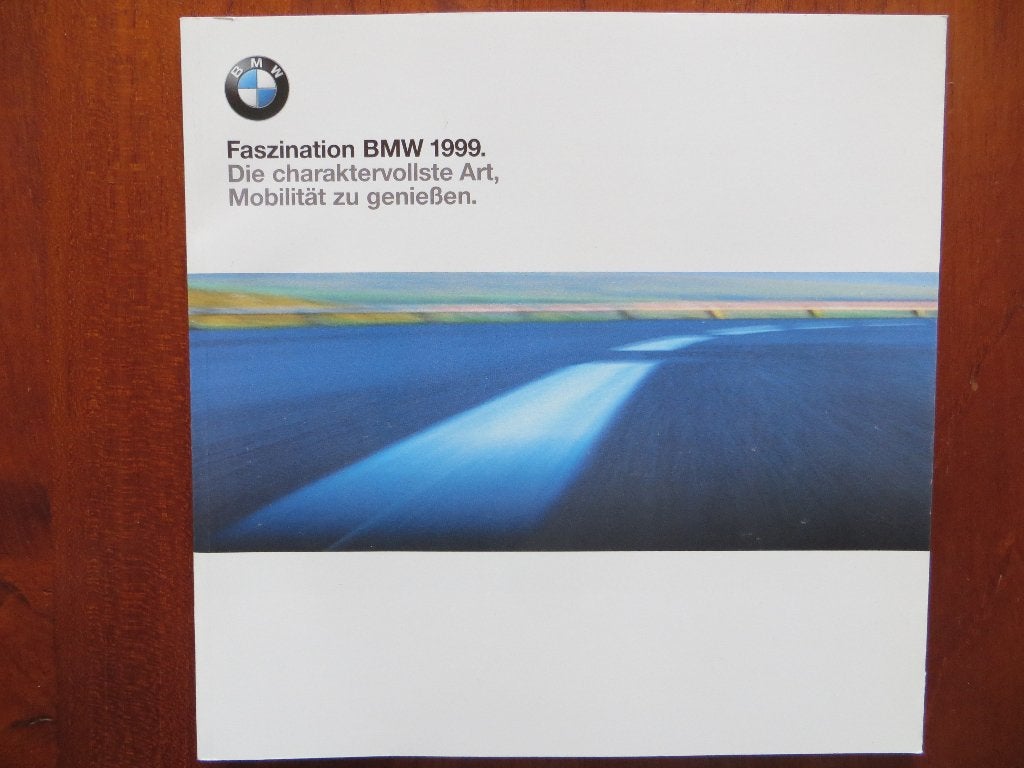 Faszination BMW 1999 Modellenoverzicht 3er Z3, 5er, 7er, 8er, Ophalen of Verzenden, Nieuw, BMW