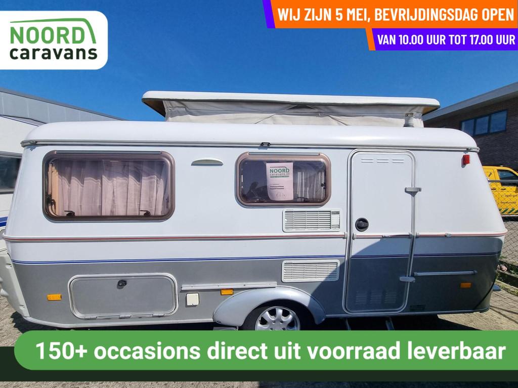 ERIBA TROLL 550 GT MOVER + DWARSBED + HEFDAK + VOORTENT, Bedrijf, 5 tot 6 meter, Eriba, Mover