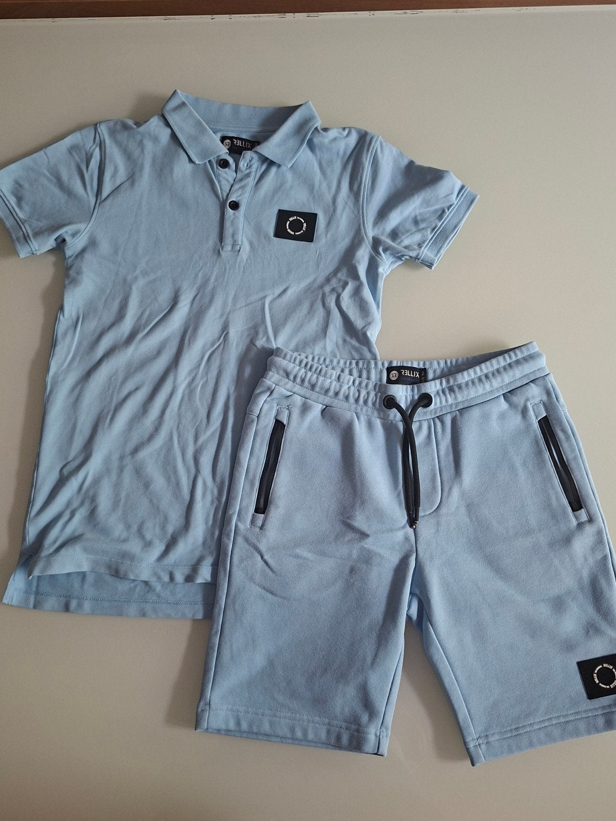 Rellix The Original Set: Polo Shirt en Korte Broek Maat 164, Kinderen en Baby's, Kinderkleding | Maat 164, Verzenden, Zo goed als nieuw