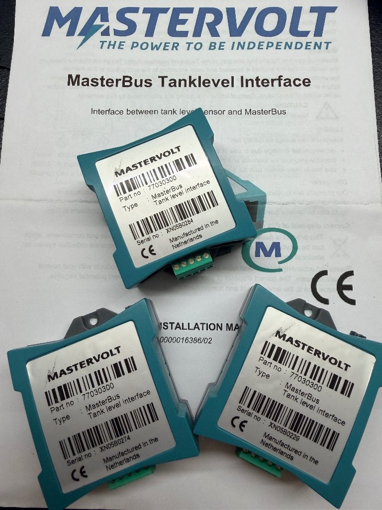 Mastervolt 77030300 MasterBus Tank Level Interface, Ophalen, Zo goed als nieuw, Communicatie