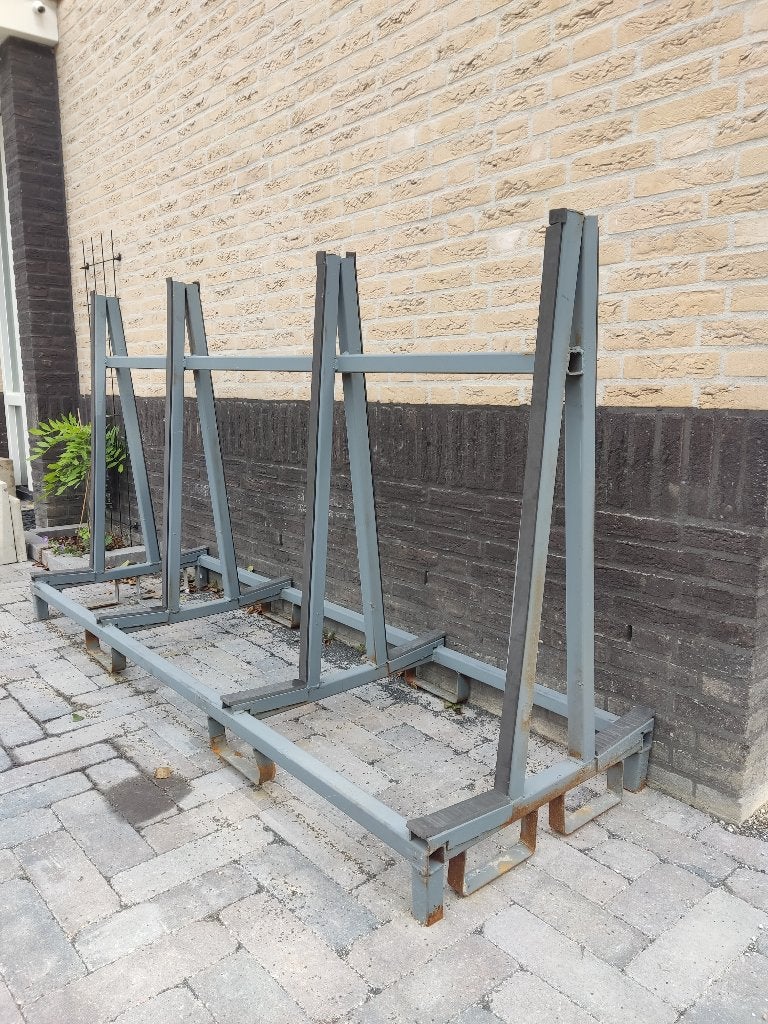 Metalen glasbok voor glastransport, Ophalen, Gebruikt, Minder dan 80 cm, 80 tot 120 cm