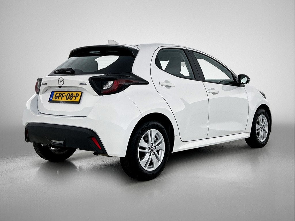 Mazda 2 Hybrid 1.5 Centre-line Climate control | Stoelverwar, Auto's, Mazda, 12 maanden, Gebruikt, Zwart, Wit
