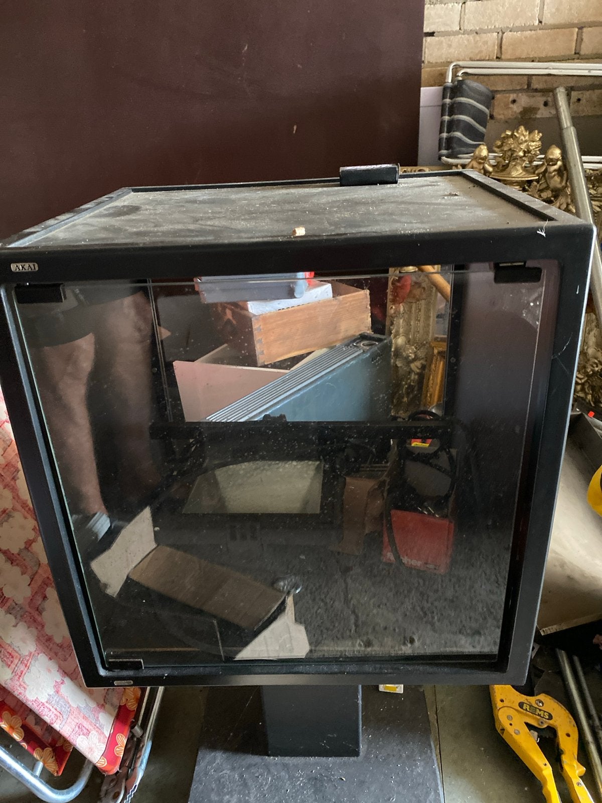 Akai Kubus Audiorack Jaren '70 - Vintage Design, Ophalen of Verzenden, Gebruikt
