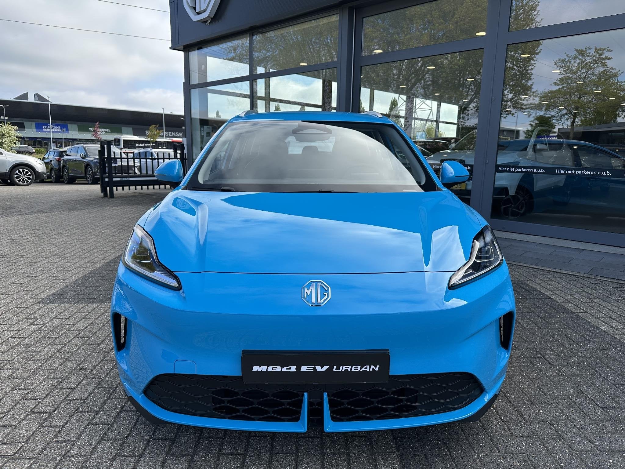 MG 4 EV Urban Comfort 43 kWh | WLTP 325 km | Nieuw Model | S, Auto's, 150 pk, Blauw, Automatische klimaatregeling, Nieuw