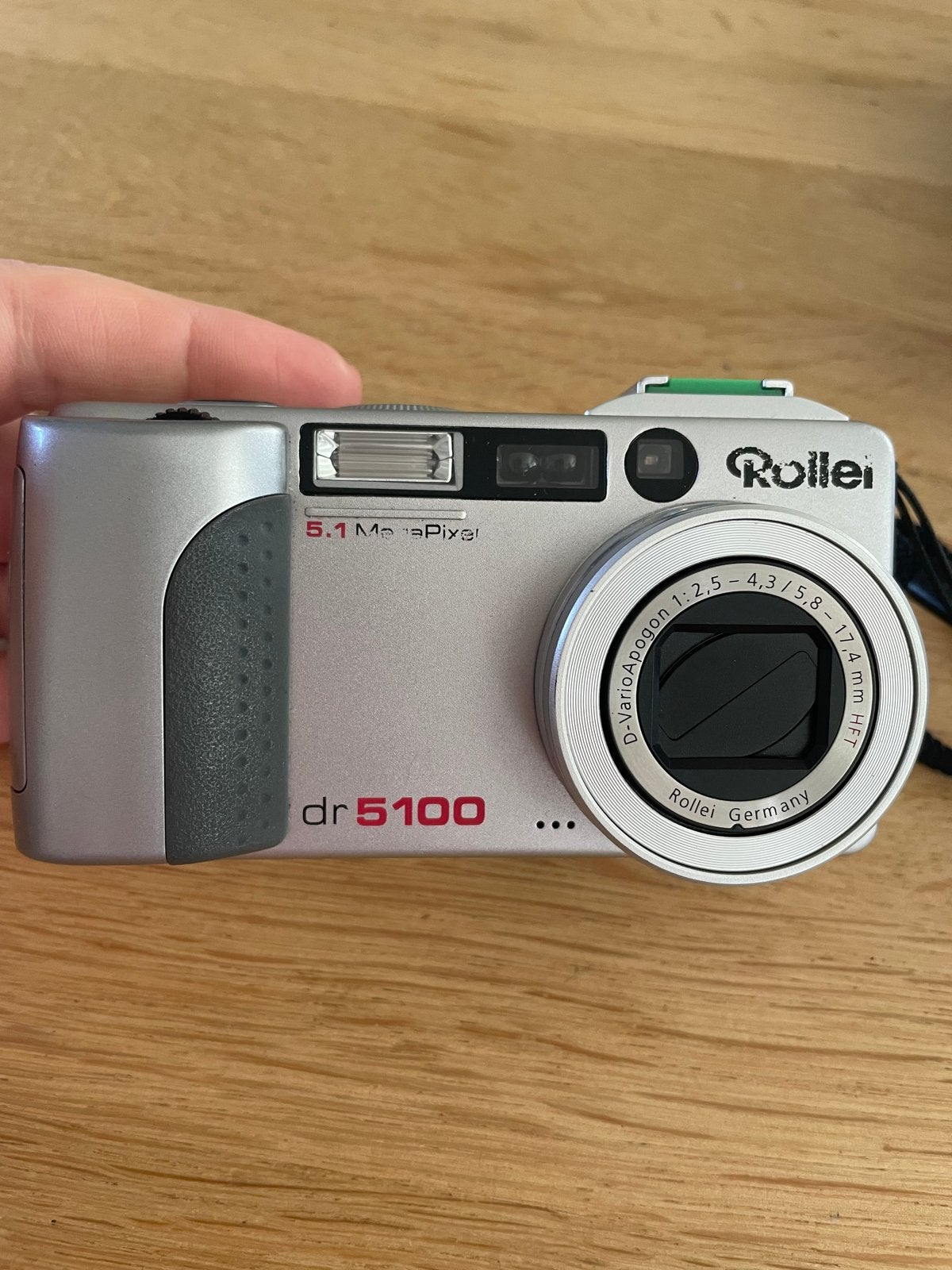Rollei dr5100 Compactcamera 5.1 Megapixel, Ingebouwde flitser, Gebruikt, Ophalen of Verzenden, Compactcamera