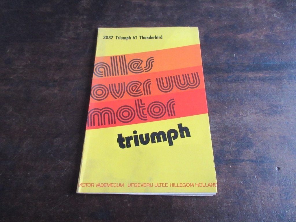 Triumph 6T Thunderbird 1950-1953 werkplaatshandboek manual, Motoren, Ophalen of Verzenden, Triumph