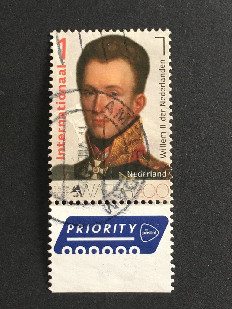 TWT 2679 Nederland 2015 NVPH 3309 Waterloo priority - gestem, Ophalen of Verzenden, Na 1940, Gestempeld