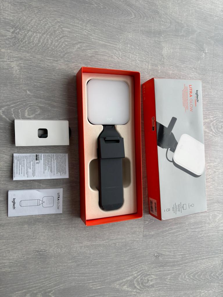 Logitech litra glow streamer light, Ophalen of Verzenden, Zo goed als nieuw, Audio