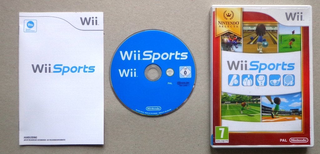 Wii Sports voor de Nintendo Wii Compleet, 1 speler, Ophalen of Verzenden, Zo goed als nieuw, Vanaf 3 jaar