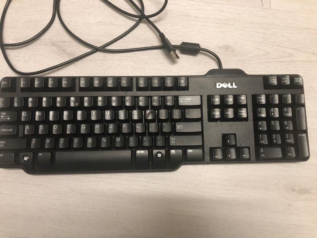 Toetsenbord DELL, Ophalen of Verzenden, Zo goed als nieuw, Qwerty, DELL