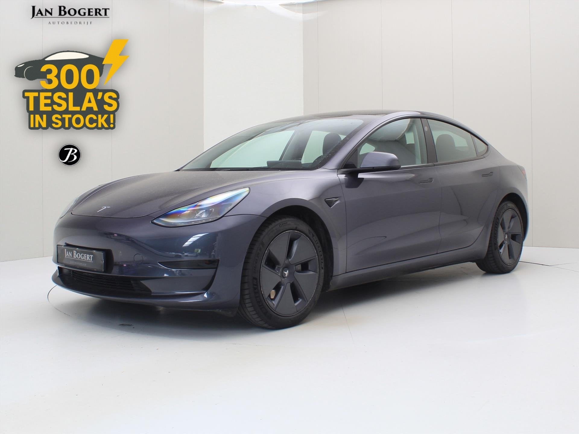Tesla Model 3 Tesla Model 3 Standard RWD Plus FACELIFT 96.3%, Automaat, Gebruikt, Zwart, 1725 kg