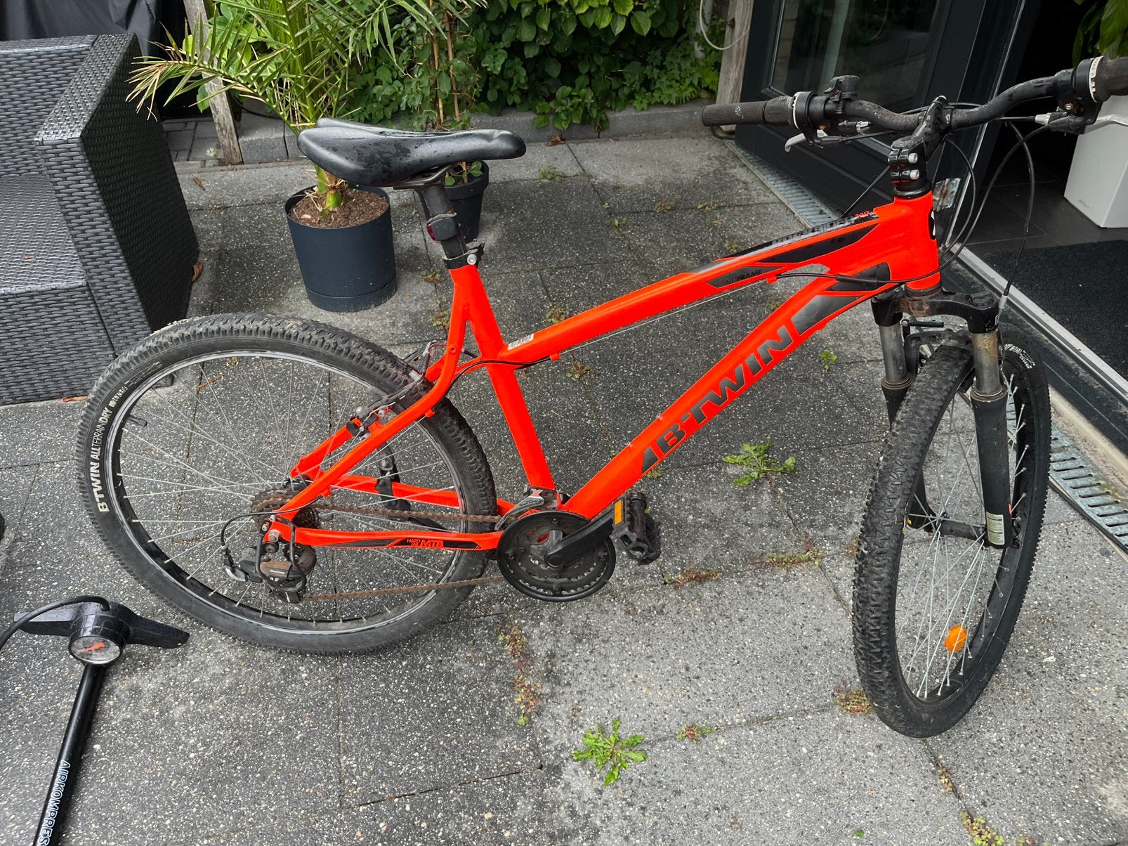 Btwin Rockrider 340 Mountainbike, Ophalen, Zo goed als nieuw, Aluminium