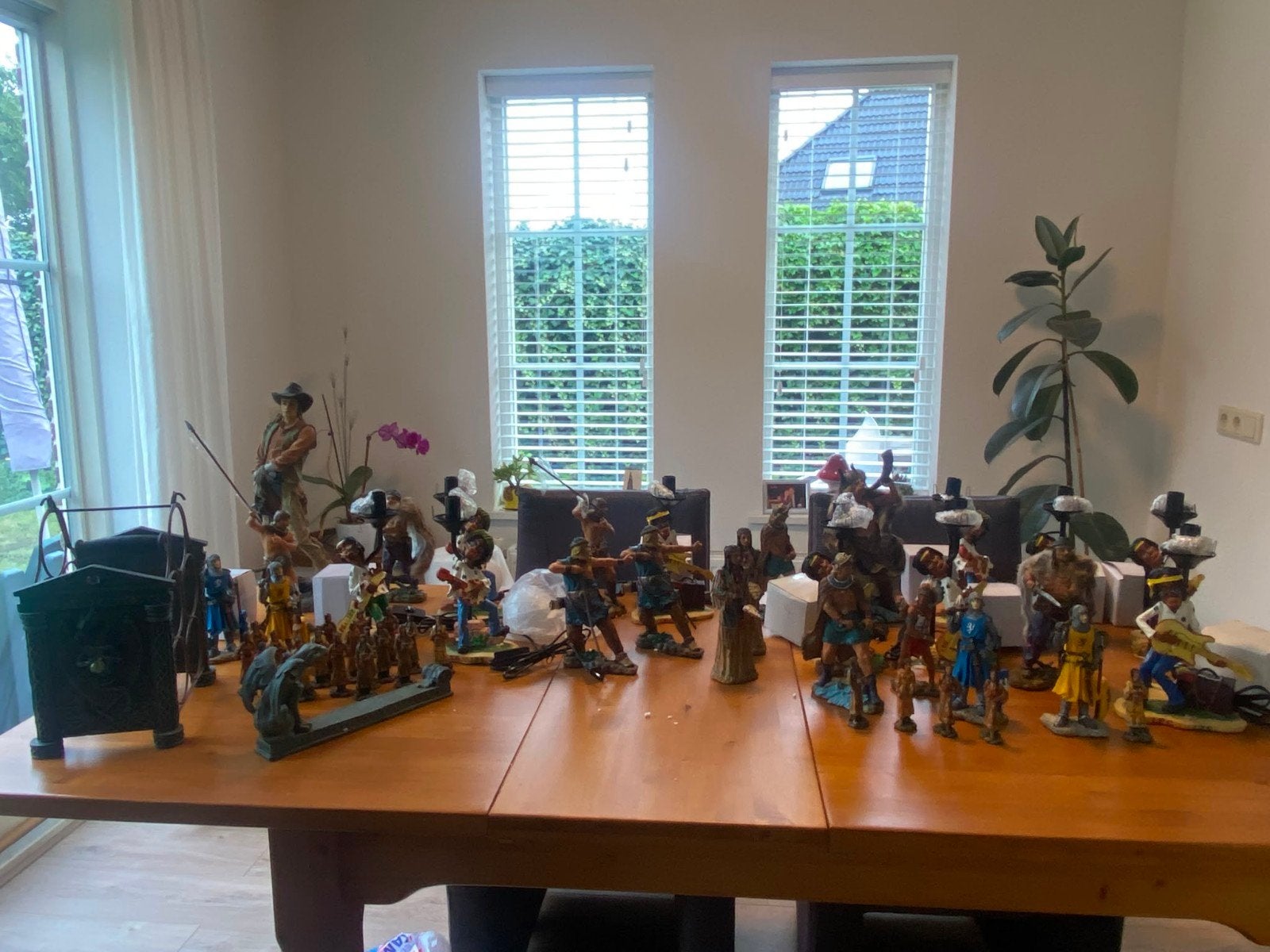Grote collectie beelden: Indianen,  ridders, Bob Marle, Ophalen, Nieuw, Overige typen