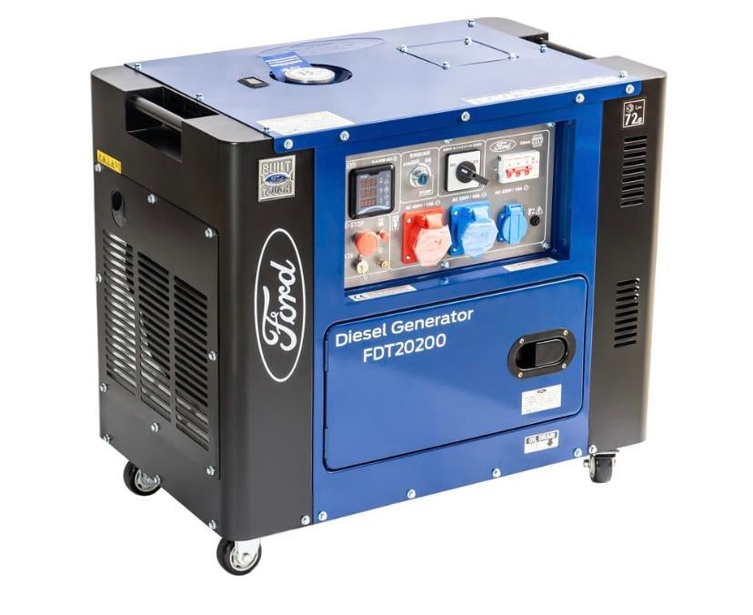 Ford 20200 diese generator 8KVA, Caravans en Kamperen, Ophalen of Verzenden