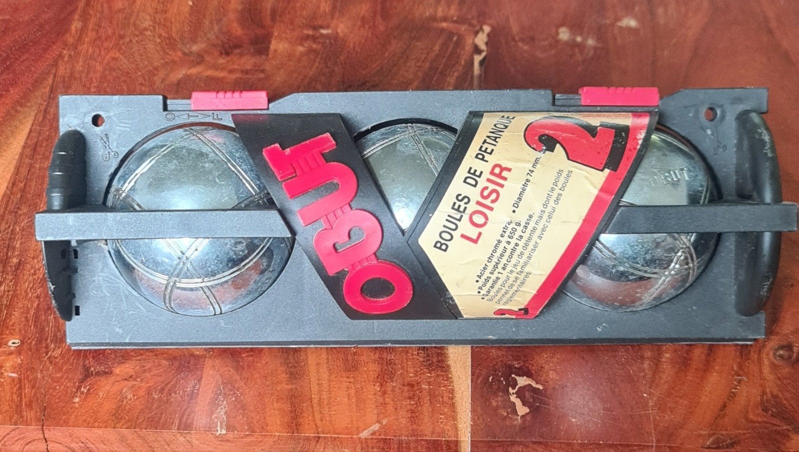 Set van 3 Petanque ballen - OBUD, Ophalen of Verzenden, Gebruikt